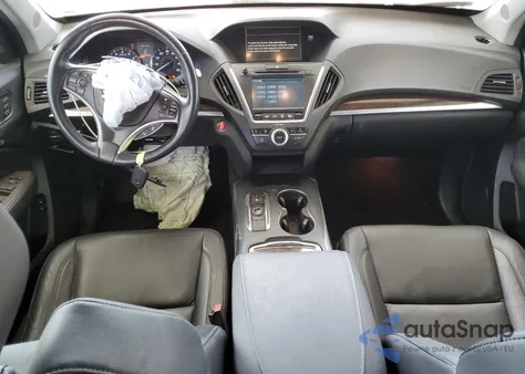 2018 Acura Mdx Technology z USA, uszkodzony, nr VIN 5J8YD4H58JL006760